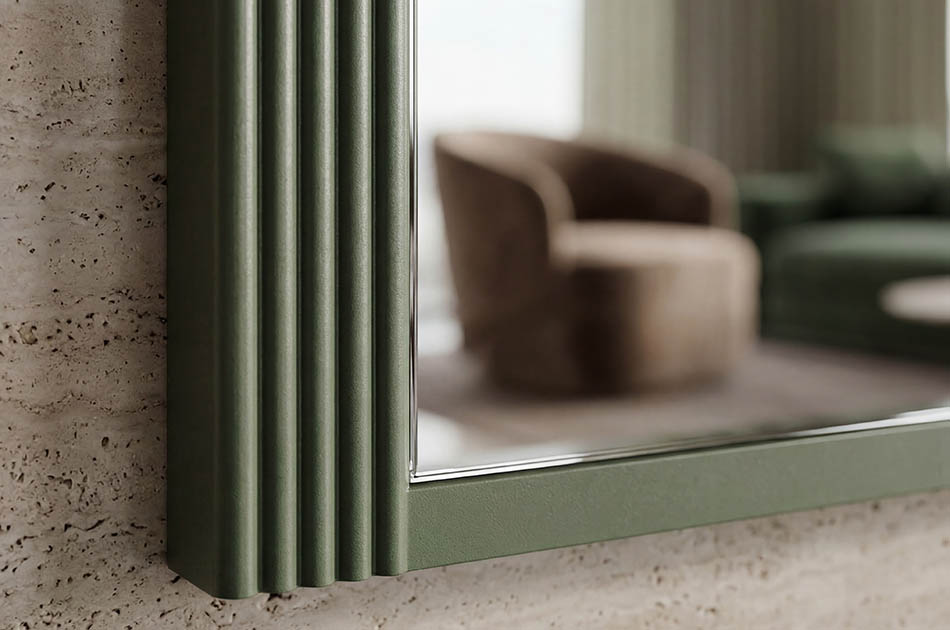 Spiegel in MDF-lijst