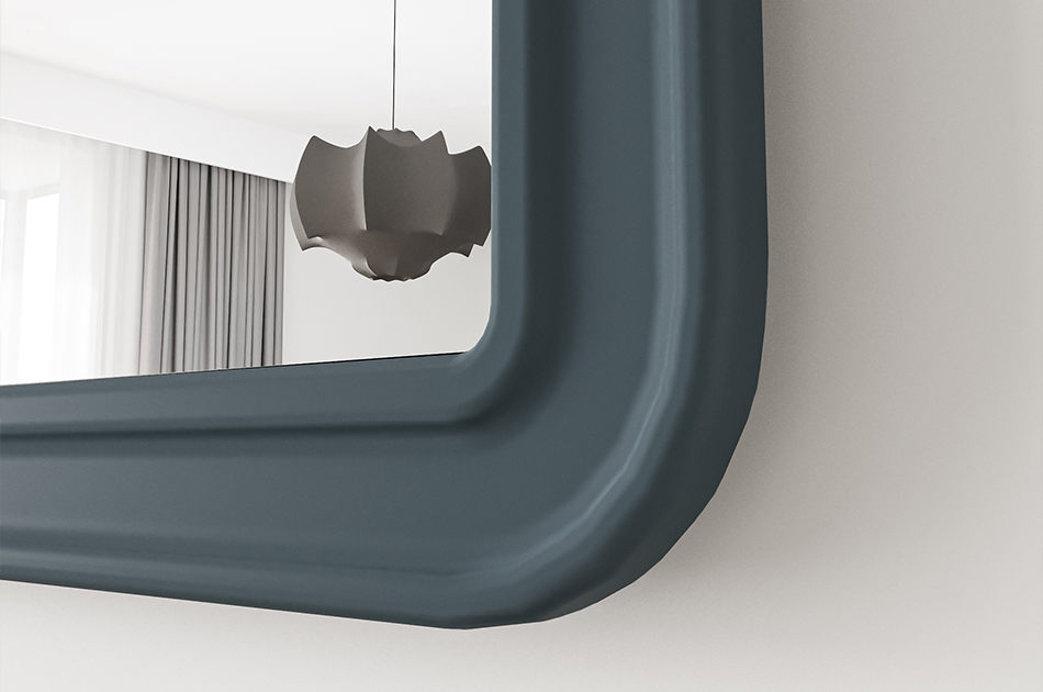 Spiegel in MDF-lijst