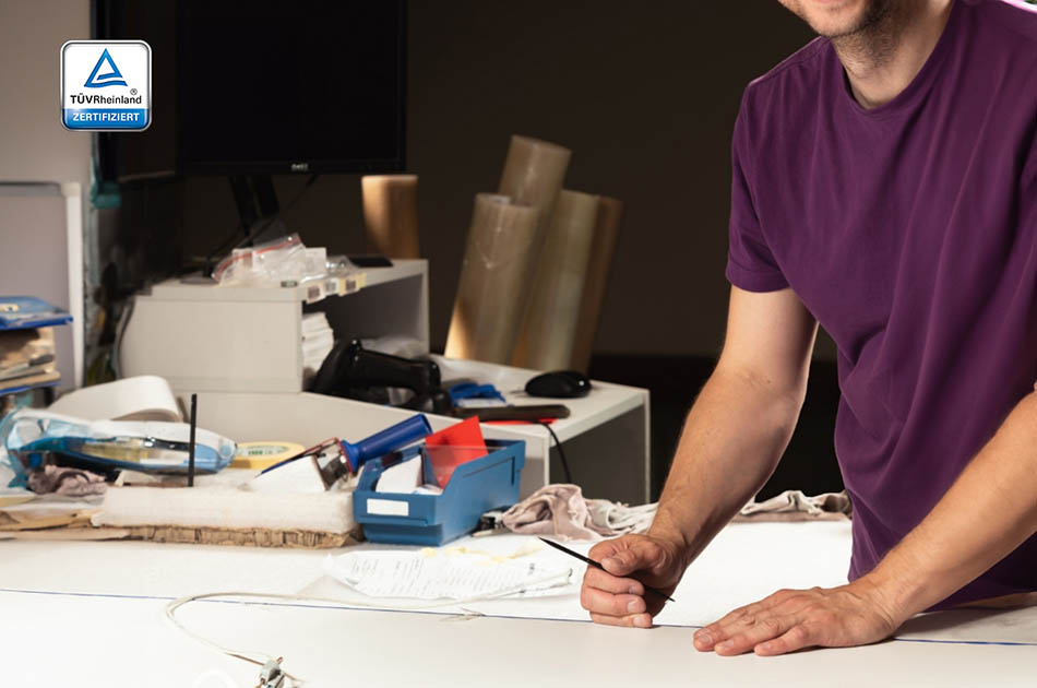 Kwaliteit bevestigd door een TÜV-certificaat