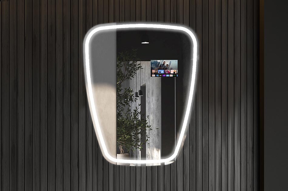 De interactieve spiegel met Google Assistant is een innovatief apparaat dat een spiegel combineert met multimedia en de Google-spraakassistent. Zo kun je eenvoudig gebruik maken van allerlei functies zoals het weerbericht bekijken, spraaknotities maken, je agenda raadplegen, streamingdiensten starten, dingen opzoeken op Google of videogesprekken voeren.