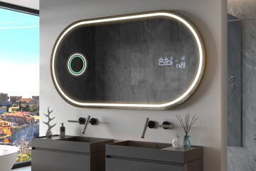 LED-spiegels met lijst