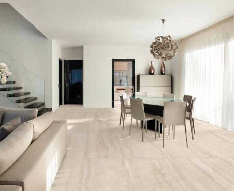 Vloertegels 60x120 cm, beige mat A4H1063 Memento Travertino Ambra Mat