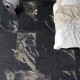 Geglazuurd vloertegels 60x120 zwart met gouden aders, glanzend, gerectificeerd A4H109 Pierre Black #5