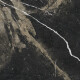 Geglazuurd vloertegels 60x120 zwart met gouden aders, glanzend, gerectificeerd A4H109 Pierre Black #30