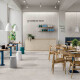 Wandtegels 60x120 cm, mat wit A4H1094 Shellstone Bianco Rigat-One #4