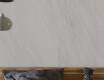 Geglazuurd vloertegels 120x280 cm lichtgrijs steenlook mat A4H1125 Agathos White