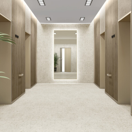 Gres-tegel voor wand en vloer Lastryko 90x90 Pisakowy A4H147 Sand #2