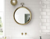 Keramische wandtegel 10x30, wit glanzend, vlak, A4H17 Blanco Brillo