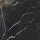 Geglazuurd vloertegels Pierre Black 120x120 cm, zwart glanzend met gouden aders, gerectificeerd A4H197 #9