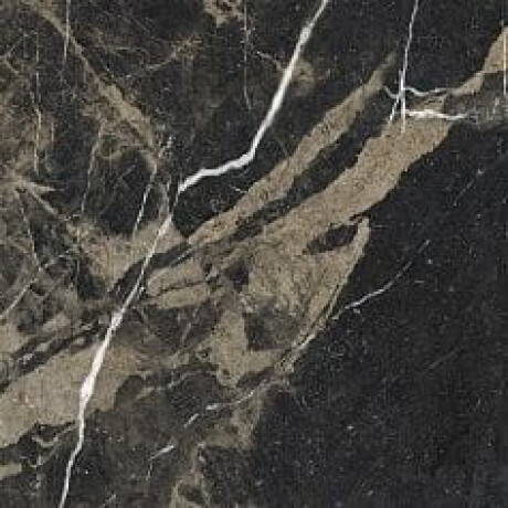 Geglazuurd vloertegels Pierre Black 120x120 cm, zwart glanzend met gouden aders, gerectificeerd A4H197 #15