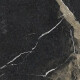 Geglazuurd vloertegels Pierre Black 120x120 cm, zwart glanzend met gouden aders, gerectificeerd A4H197 #17