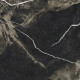Geglazuurd vloertegels Pierre Black 120x120 cm, zwart glanzend met gouden aders, gerectificeerd A4H197 #19
