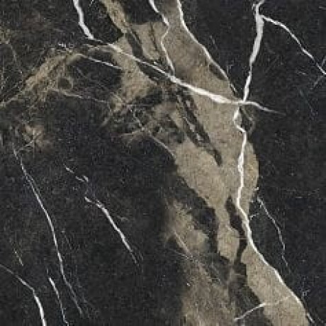 Geglazuurd vloertegels Pierre Black 120x120 cm, zwart glanzend met gouden aders, gerectificeerd A4H197 #20