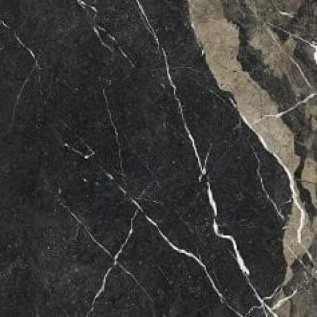 Geglazuurd vloertegels Pierre Black 120x120 cm, zwart glanzend met gouden aders, gerectificeerd A4H197 #22