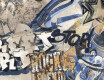 Geglazuurde vloertegels, grootformaat 120x280 cm, mat beige, gerectificeerd A4H255 City Graffiti Beige