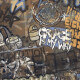 Geglazuurde vloertegels, grootformaat 120x280 cm, mat, gerectificeerd A4H262 City Graffiti Multicolor #6