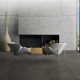 Geglazuurd vloertegels 120x120 cm, donkergrijs beton, mat, gerectificeerd A4H326 Massive Dimgray #4