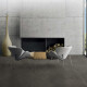 Geglazuurd vloertegels 60x120 cm, donkergrijs beton, mat, gerectificeerd A4H327 Massive Dimgray #1