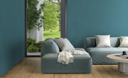 Grootformaat porseleinen tegel 120x280 cm, blauw, mat, gerectificeerd, A4H347 Mood Hope
