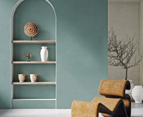 Geglazuurd vloertegels 60x120 cm, matgroen, gerectificeerd, A4H357 Mood Safe