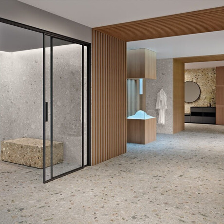Geglazuurd vloertegels 120x280 cm, beige, terrazzo, mat, gerectificeerd, A4H406 Ceppo Di Gre Warm #1