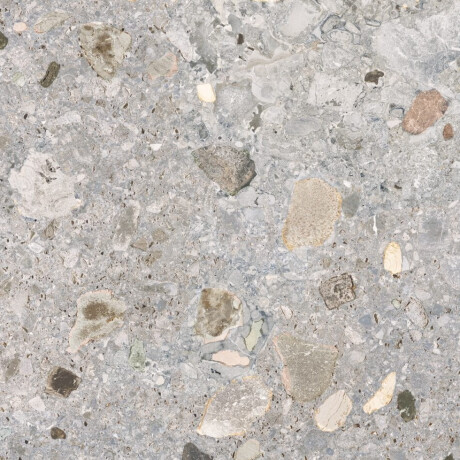 Geglazuurd vloertegels 60x120 cm, lichtgrijs mat, gerectificeerd A4H418 Terrazzo Ceppo Di Gre Multi #7