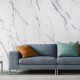 Grootformaat glanzende porseleinen tegel van 120 x 270 cm met grijze aders, gerectificeerd, A4H451 Statuario Superiore #9