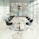 Grootformaat porseleinen tegel 120x270 cm met grijze aders, mat, gerectificeerd A4H463 Calacatta #14