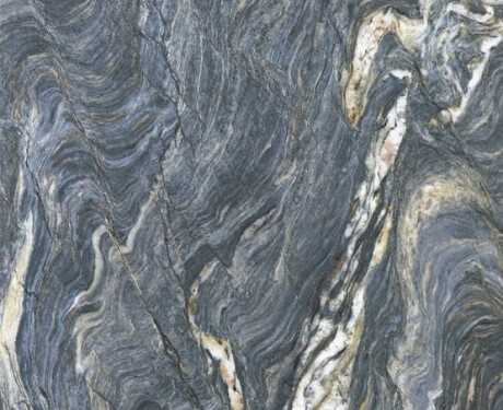 Grootformaat porselein 120x280, blauw marmer met lichte aders, glanzend, A4H677 Esplosione