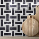 Grootformaat porselein 120x280, zwart marmer met witte aders, mat, A4H688 Markina Black #6