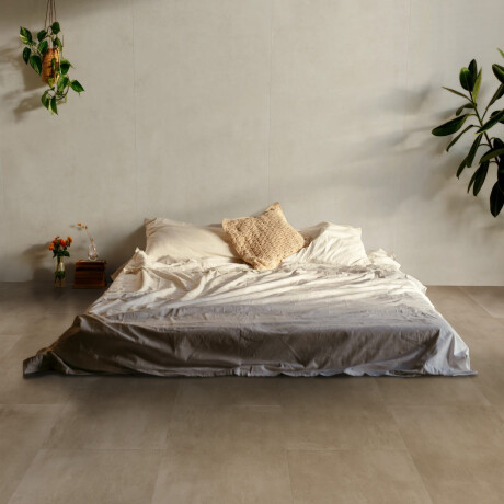 Grootformaat porselein 120x280, mat beige beton A4H753 Louft Cream #5