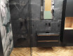Geglazuurd porselein voor de vloer, 60 x 120 cm, matzwart, gerectificeerd, A4H85 Iroc Black
