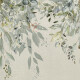 Wandtegels 60x120 cm, grijs met bloemmotieven, mat, A4H918 Flower #1