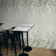 Wandtegels 60x120 cm, grijs met bloemmotieven, mat, A4H918 Flower #3