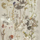 Wandtegels 60x120 cm, grijs met bloemmotieven, mat, A4H919 Glame #1