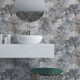 Wandtegels 60x120 cm, grijs met bloemmotieven, mat, A4H921 Jam #2