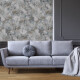 Wandtegels 60x120 cm, grijs met bloemmotieven, mat, A4H921 Jam #3