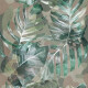 Beige wandtegels van 60x120 cm met botanische motieven, mat, A4H922 Kamu #1