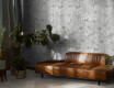 Wandtegels 60x120 cm, grijs met bloemmotieven, mat, A4H923 Lirio