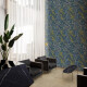 Wandtegels 60x120 cm, blauw met botanische motieven, mat, A4H924 Majorele #1