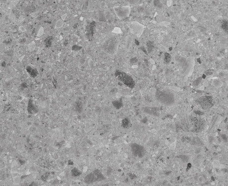 Geglazuurd porselein voor de vloer 60x120 Grey, matgrijs, gerectificeerd A4H97 Terrazzo