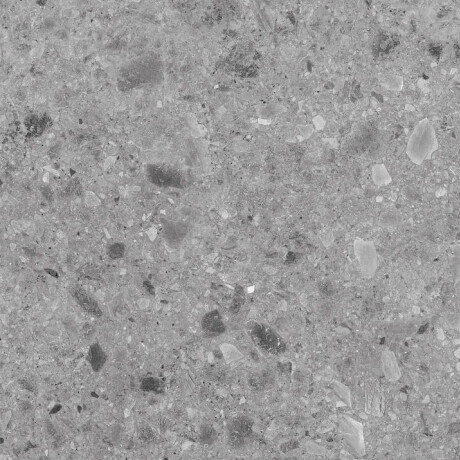 Geglazuurd porselein voor de vloer 60x120 Grey, matgrijs, gerectificeerd A4H97 Terrazzo #5