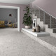Geglazuurd porselein voor de vloer 60x120 Grey, matgrijs, gerectificeerd A4H97 Terrazzo #10
