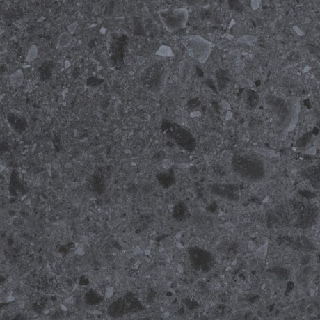 Geglazuurd porselein voor de vloer 60x120 antraciet mat, gerectificeerd A4H98 terrazzo #2