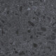 Geglazuurd porselein voor de vloer 60x120 antraciet mat, gerectificeerd A4H98 terrazzo #2