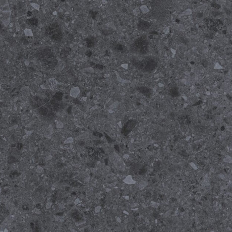 Geglazuurd porselein voor de vloer 60x120 antraciet mat, gerectificeerd A4H98 terrazzo #4