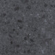Geglazuurd porselein voor de vloer 60x120 antraciet mat, gerectificeerd A4H98 terrazzo #5