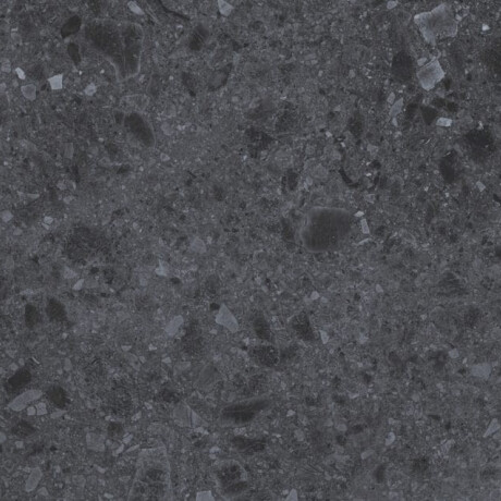 Geglazuurd porselein voor de vloer 60x120 antraciet mat, gerectificeerd A4H98 terrazzo #6