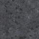 Geglazuurd porselein voor de vloer 60x120 antraciet mat, gerectificeerd A4H98 terrazzo #7