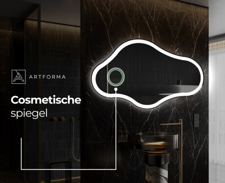 LED Badkamerspiegel in Onregelmatige Vorm C222 #4